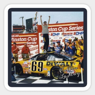 Collin Vintage NASCAR Sticker